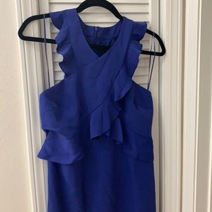 NWT Trina Turk Ruffle Halter Dress
